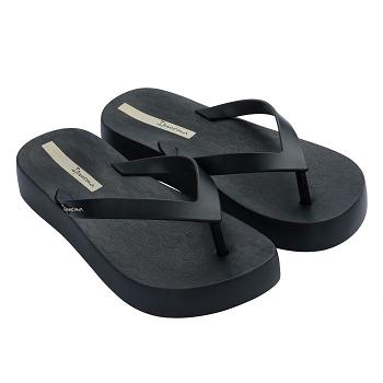 Ipanema Női Papucs Flatform Cipő Fekete Magyarország 95264IOHL